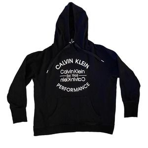 Calvin Klein Women's Performance Hoodie Pull Over Sweatshirt Size Extra Large